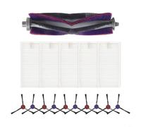 RichVibe Kit parti di ricambio per aspirapolvere robot Midea M9, per EUREKA E20 Plus, VCR S10 Plus con rullo principale, spazzola laterale e accessori filtro (B)