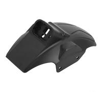 RichVibe Kit staffa fanale posteriore e posteriore per scooter elettrico KuKirin Master, parafango in plastica ABS con supporto luce, nero (A)
