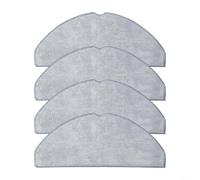 RichVibe Panno mocio di ricambio per Roborock, per Q7 M5, per Q7T Plus Robot Aspirapolvere Accessori per Q7 TF, per Q7B Serie 4 Pack Grigio (confezione da 4)
