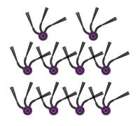 RichVibe Parti di ricambio per spazzole laterali per aspirapolvere robot Eureka E20 e Evo Plus, design in plastica ad alta resistenza e nylon per una pulizia profonda degli angoli, set di