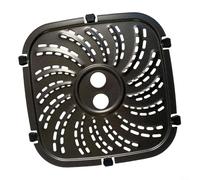 RichVibe Piastra grill per friggitrice ad aria 8QT per friggitrice ad aria PowerXL Pro Plus in acciaio al carbonio antiaderente, vassoio di ricambio con manico e linguette per una facile pulizia (19,4
