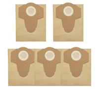 RichVibe Sacchetti di carta per la raccolta della polvere da 20 l, per Einhell TC-VC 1825, per TC-VC 1812S, TC-VC 1812/1S, TC-VC 18/15, per aspirapolvere senza fili da 25 l (confezione da 5)