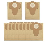 RichVibe Sacchetti di carta per la raccolta della polvere da 20 l, per Einhell TC-VC 1825, per TC-VC 1812S, TC-VC 1812/1S, TC-VC 18/15, per aspirapolvere senza fili da 25 l (confezione da 10)
