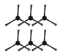RichVibe Set di 6 spazzole laterali di ricambio, per bObsweep, per Dustin, per robot aspirapolvere Orb-i RC400, accessori per la pulizia dei bordi degli angoli