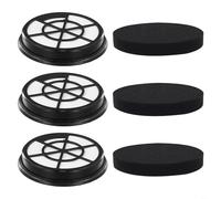 RichVibe Set di 6 spugne di ricambio per filtro aspirapolvere, compatibili con Eureka NEN0101, NEN0106, NEN110A, NEN110B, NEN110D, per pulitore senza sacco Whirlwind