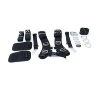 RichVibe Set di pettorina per immersioni subacquee, in nylon regolabile e in acciaio inox per backplane BCD con comode spalline in neoprene, cinghie a prova di mare e anelli di fissaggio in gomma