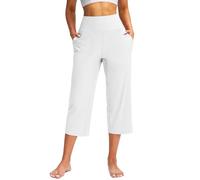 Richymfa Pantalone Donna Gamba Divise 3/4 Estivi Pantaloni Capri con Tasche Pinocchietti Cropped Elastico Pantaloncini Sportivi Comodi Leggeri Pinocchietto Larghi Casual Leggins da Jogging