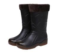 Richymfa Stivali Gomma Uomo Alti Antivento 2026 Scarpe Walking Antiscivolo Comodi Stivaletto da Lavoro Moda Scarponi Trekking Resistenti Stivaletto Uomo Alti