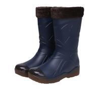 Richymfa Stivali Gomma Uomo Alti Antivento 2026 Scarpe Walking Antiscivolo Comodi Stivaletto da Lavoro Moda Scarponi Trekking Resistenti Stivaletto Uomo Alti