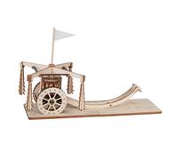 Riciclandia - Idee di Leonardo - Carro con mazze ruotanti - wooden model kit