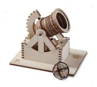 Riciclandia Le Idee di Leonardo - BOMBARDA - kit in legno da montare - 51 pcs