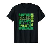 Riciclare Green Eco Planet Riduci Il Rispetto Maglietta