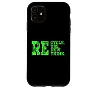 Riciclare Riuso Rinnovare Ripensare Crisi Attivismo Ambientale Custodia per iPhone 11