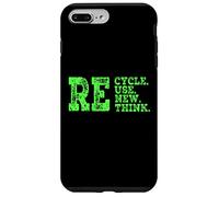 Riciclare Riuso Rinnovare Ripensare Crisi Attivismo Ambientale Custodia per iPhone 7 Plus/8 Plus