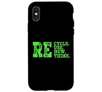 Riciclare Riuso Rinnovare Ripensare Crisi Attivismo Ambientale Custodia per iPhone X/XS