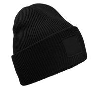 Riciclato Berretto Poliestere Maglia Profondo Cuff Beechfield Tonale Toppa Sci