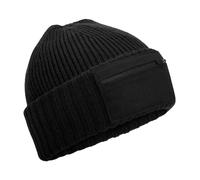 Riciclato Kntted Zip Toppa Berretto Beechfield 50/50 Poliestere/Acrilico Sci