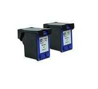 Riciclato per HP PhotoSmart 100 cartucce di inchiostro set ciano, magenta, giallo - Nr.57 / C9503AE - Inhalt: 2 x 20 ml