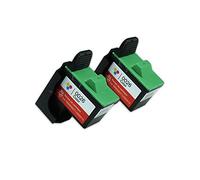 Riciclato per Lexmark X 2250 cartucce di inchiostro set ciano, magenta, giallo - No. 26 / No. 27 - Inhalt: 2 x 15 ml