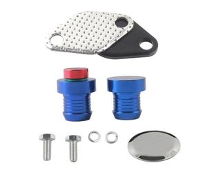 Ricircolo Gas Scarico Per BMW M47N2 M57N2 E46 E90 E60 E61 E83 Valvola Di Raffreddamento Riparazione Sostituire Kit Valvola EGR(Blu)