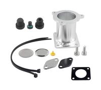 Ricircolo Gas Spine Termostato Raffreddamento Tappi Per BMW 1 3 5 6 7 Serie Per X3 Per X5 Per X6 Adattatore Per E60 E61 E70 E71 E87 E90 E91 E9 Valvole EGR(Full kit black plug)