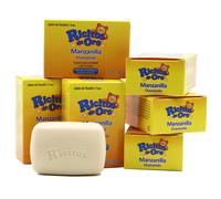Ricitos de Oro Baby Cleansing Bar Soap with Extract Calming Effect Chamomile 6-Pack of 3.5 Oz Each Soap 6 Soaps