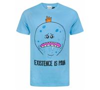 Rick And Morty Blu Mr Meeseeks T-shirt a maniche corte Uomini