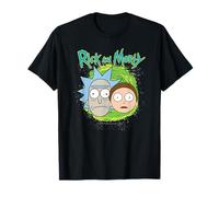 Rick and Morty Floating Heads Maglietta