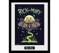 Rick And Morty Framed Print Ship (300) GB EYE