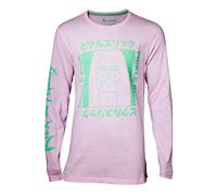 RICK AND MORTY Giappone Pickle T-Shirt Uomo M Rosa (LS708685RMT-M)