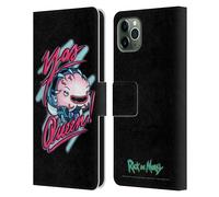 RICK AND MORTY GRAFICA SEASON 5 CUSTODIA COVER A PORTAFOGLIO PER APPLE iPHONE