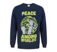 Rick And Morty Peace Among Worlds Felpa Uomo (NS7314)