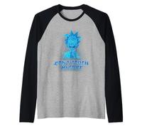 Rick and Morty Rick says Don't Touch My Stuff Maglia con Maniche Raglan