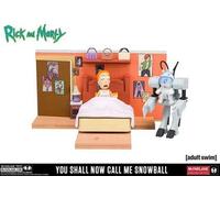 Rick And Morty Snowball Construction Set 20 Cm Action Figure