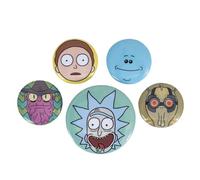 Rick And Morty Teste Spilla Set, Regalo di Compleanno Merchandising Ufficiale