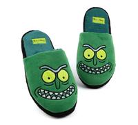 Rick and Morty Mens Slifors Adulti Piccolo Rick Green House Sliders