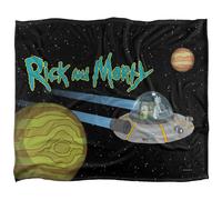 Rick And MortyVellutato Spazio Supermorbido Coperta (TV23685)