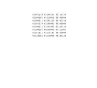 Rick Astley Themed Binary Notebook - Subtle Rick Roll Design, size 5.5” x 8.5” | binary joke | rick roll qr code