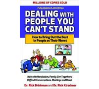 Rick Brinkman R Dealing with People You Can't Stand, Fourth E (Copertina rigida)