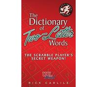 Rick Carlile The Dictionary of Two-Letter Words - The Scrabble Playe (Tascabile)