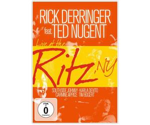 Rick Derringer and Ted Nugent Live at the Ritz NY - DVD - E72z