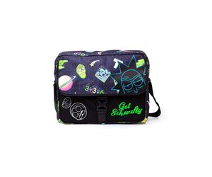Rick E Morty - Borsa a Tracolla con Stampa Floccata Space Aop Difuzed