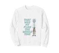 Rick e Morty Il Mio Piano PAPL208 Felpa