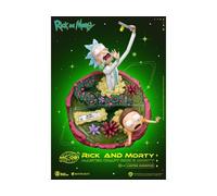 Rick E Morty Master Craft Statua Rick E Morty 42 Cm Beast Kingdom Toys