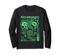 Rick e Morty Merch Nessuno Esiste Scopo Maglia a Manica