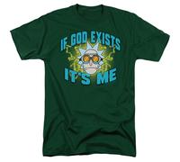 Rick E Morty - Se Dio Esiste - T-Shirt Per Adulti Uomini