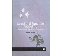 Rick H Hoyle Structural Equation Modeling for Social and Pers (Copertina rigida)