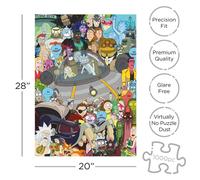 Rick&morty 1000 Pezzi Puzzle Puzzle Aquarius Ent