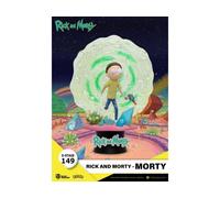 Beast Kingdom Toys Rick & Morty D Stage Pvc Morty 14 Cm Diorama Multicolor