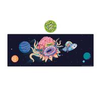 Rick & Morty Desk Pad & Coaster Set ACC NUOVO